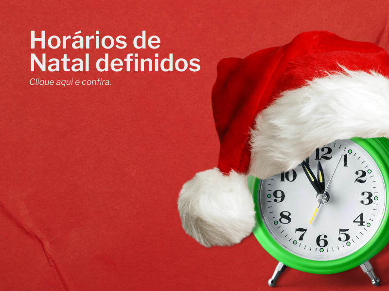 Horários de Natal